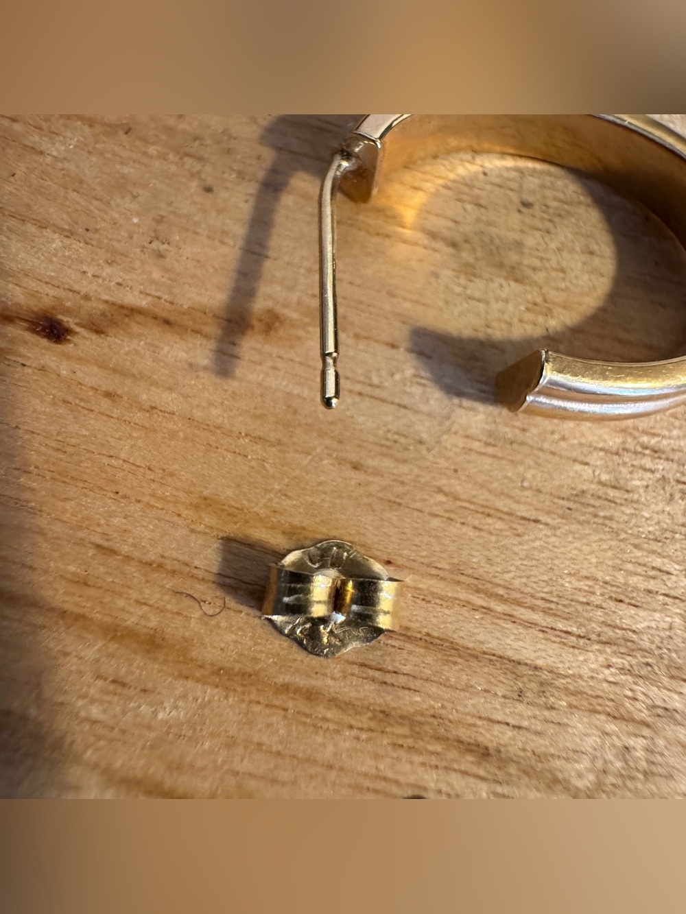 Diamond Fascination 14K Yellow Gold Diamond Accent Hoop Earrings - Picture 9 of 12
